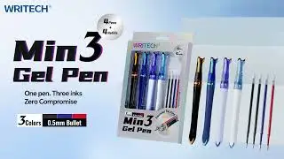 The 3-in-1 Pen That Redefines Precision and Creativity | Writech Gel Pen