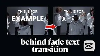 How to make text fade out in CapCut