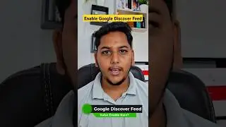 Enable Google Discover Feed Easily And Get Traffic #shorts