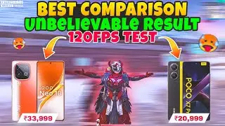 🔥POCO X7 Pro vs iQOO Neo 10 BGMI 120FPS Test: Unbelievable Result