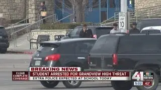 UPDATE: Juvenile taken into custody after threat towards Grandview High School