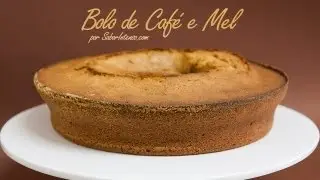 Bolo de Caf&eacute; e Mel
