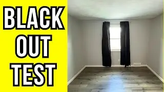 CUCRAF Blackout Curtains REVIEW & LIGHT METER TEST
