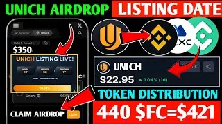 Unich Network Kyc Verification🥳unich Airdrop New Update 🤑unich Network Tge Listing🤑unich Token Claim