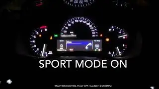STOCK 2013 CADILLAC ATS 3.6 0-60,1/8, 1/4 mile times