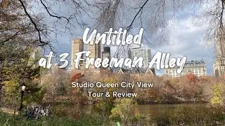 Untitled 3 Freeman Alley | Studio Queen City View | Hotel Tour + Review 🗽