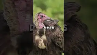 Vultures Have Acid Stronger Than Batteries 🦅⚡ #animalfacts #nature