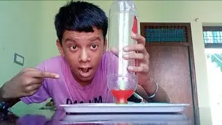Amazing science experiment 🧪🧪 with 💦 water , water bottle + candle 🕯️🕯️