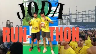 Run-a-thon in Joda  full vlog by SERAZ and SARANSH #video #tata #motivation #comedy #funny 