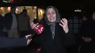 6 Şubat'ta yakınlarını kaybedenler, Ezgi Apartmanı önünde açıklama yaptı / Kahramanmaraş