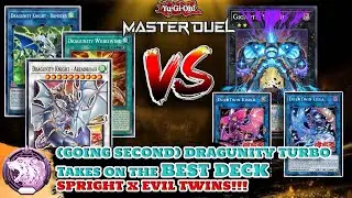 How to BEAT SPRIGHT (EVIL TWIN) Decks w/ Going Second DRAGUNITY;  EPIC DUELS!!! -Yugioh Master Duel