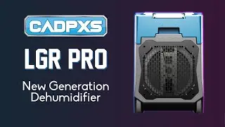 CADPXS LGR Pro 180PPD Commercial Dehumidifier with Pump