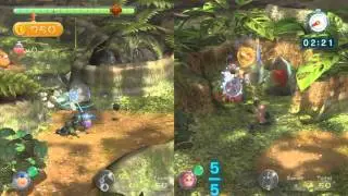 Pikmin 3: Challenge Mode Coop Level 1 Platinum Medal