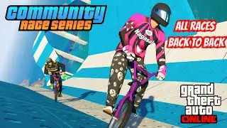 GTA Online Weekly Bonuses - Community Race Series #gta5 #gtaonline #gta5online #stuntrace #wallride