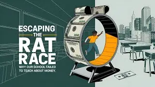 Escaping the rat race: why our school failed teach about money #sanusharma #moneytrap #ratrace #sanu