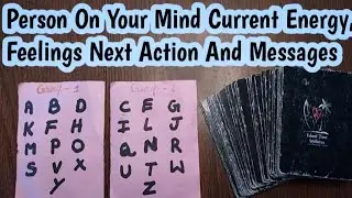 PERSON ON YOUR MIND CURRENT ENERGY, FEELINGS NEXT ACTION AND MESSAGES ✨HINDI TAROT TIMELESS READING 