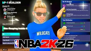 BEST INSIDE-OUT SCORER Build in NBA 2K26! CONTACT DUNKS + LIMITLESS 3s Best Build 2K26!