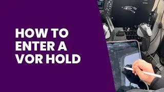 How to Enter a VOR Hold