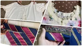 How to design your simple dress decent and elegant|how make chata pati in easy way@sanookbysumera