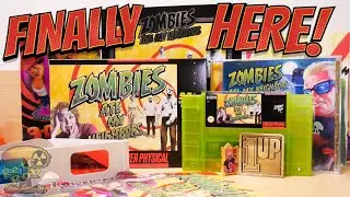 Распаковка и геймплей Zombies Ate My Neighbors SNES Premium Edition! Ограниченный тираж игр