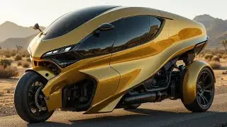 &ldquo;2025 Futuristic 3-Wheeled Motorcycle Camper &ndash; The Ultimate Electric Adventure Machine!&rdquo;