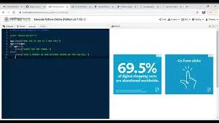 Online Python Compiler   Online Python Editor   Online Python IDE   Python Coding Online   Practice