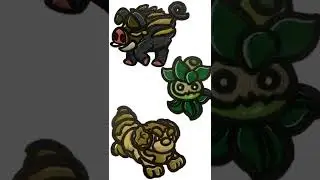 Drawing Gen 9 Pok&eacute;mon as Kirby Enemies/Allies [2/2]