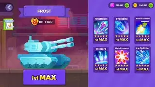 TANK STARS FROST MAX LVL ALL WEAPONS MAX LVL GAMEPLAY