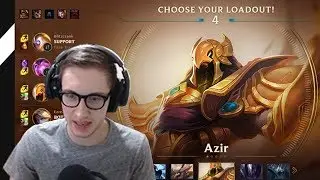 572. Bjergsen Duo with MikeYeung - Azir vs Kassadin - Mid - Patch 7.23