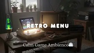 Retro Console Glow 🎮 | Calm Game Ambience