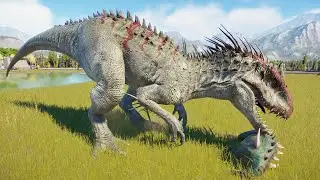 INDOMINUS REX (I-REX) - A DAY LIFE - Jurassic World Evolution 2
