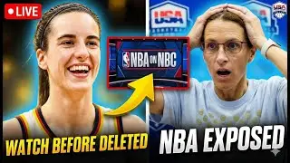 Caitlin Clark EXPOSES the NBA Her NBC Debut SHOCKS the World! 😱