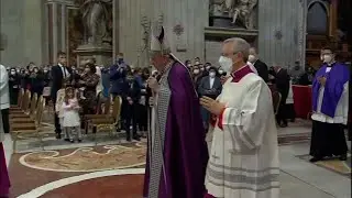 Pope presides over special prayer for Ukraine