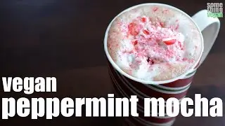 peppermint mocha (vegan) Something Vegan