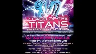Dj Xavi Metralla (Pont Aeri) Mc's Lyric & Stompin @ Clash Of The Titans Mayday Special 2012
