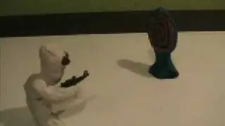 Claymantion Gun Test
