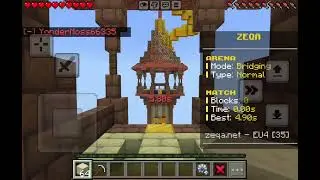 How to Build a bridge in Minecraft bedwars?