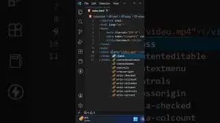 HTML Video Tag | Complete HTML Course #10 #shorts #coding #html #viral #trending