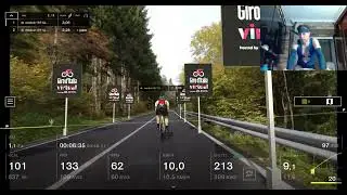 Bkool cycling  -  02-01-2024  21:16 - Monte Zoncolan - 8.5Km Desnivel : 806m 9.5%med 20%max