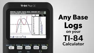 TI-84 Plus: Any Base Logs