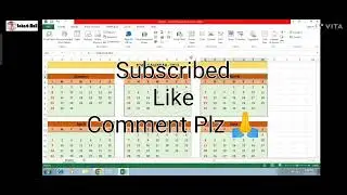 MAKE CALENDAR EXCEL - 2023