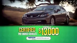 Preowned Vehicles- Madison Honda - Madison, NJ