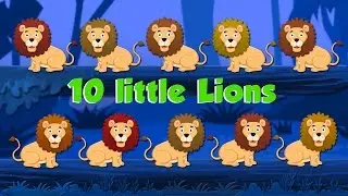 Ten Little Lions