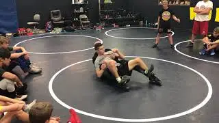 Crab Ride tilt from the top position with claw or half