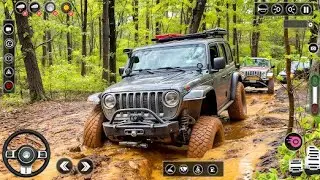 4x4 Offroad Jeep Driving Simulator 3D - Drive SUV 4x4 jeep Offroad Game - Android GamePlay
