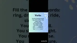Verbs #english #lessonstolearn #coaching