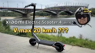 Hulajnoga elektryczna Xiaomi Electric Scooter 4 Ultra fajnie gdyby była odblokowana ;)