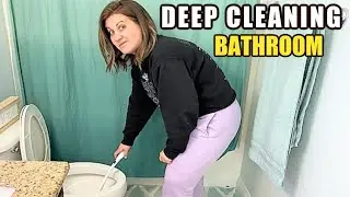 MAJOR BATHROOM CLEAN OUT | DEEP CLEANING & ORGANIZING the KIDS BATHROOMS | CLEAN WITH ME