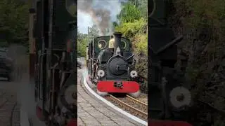 FFESTINIOG RAILWAY: Penrhyn Ladies pass Penrhyn Station