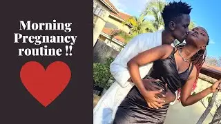 OUR PREGNANCY MORNING ROUTINE ❤🌸||BREAKFAST FOR THREE❤😋